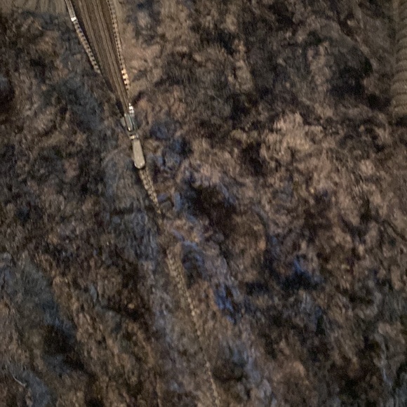 Kathie Lee Collection Black Faux Fur Sweater - Picture 7 of 9